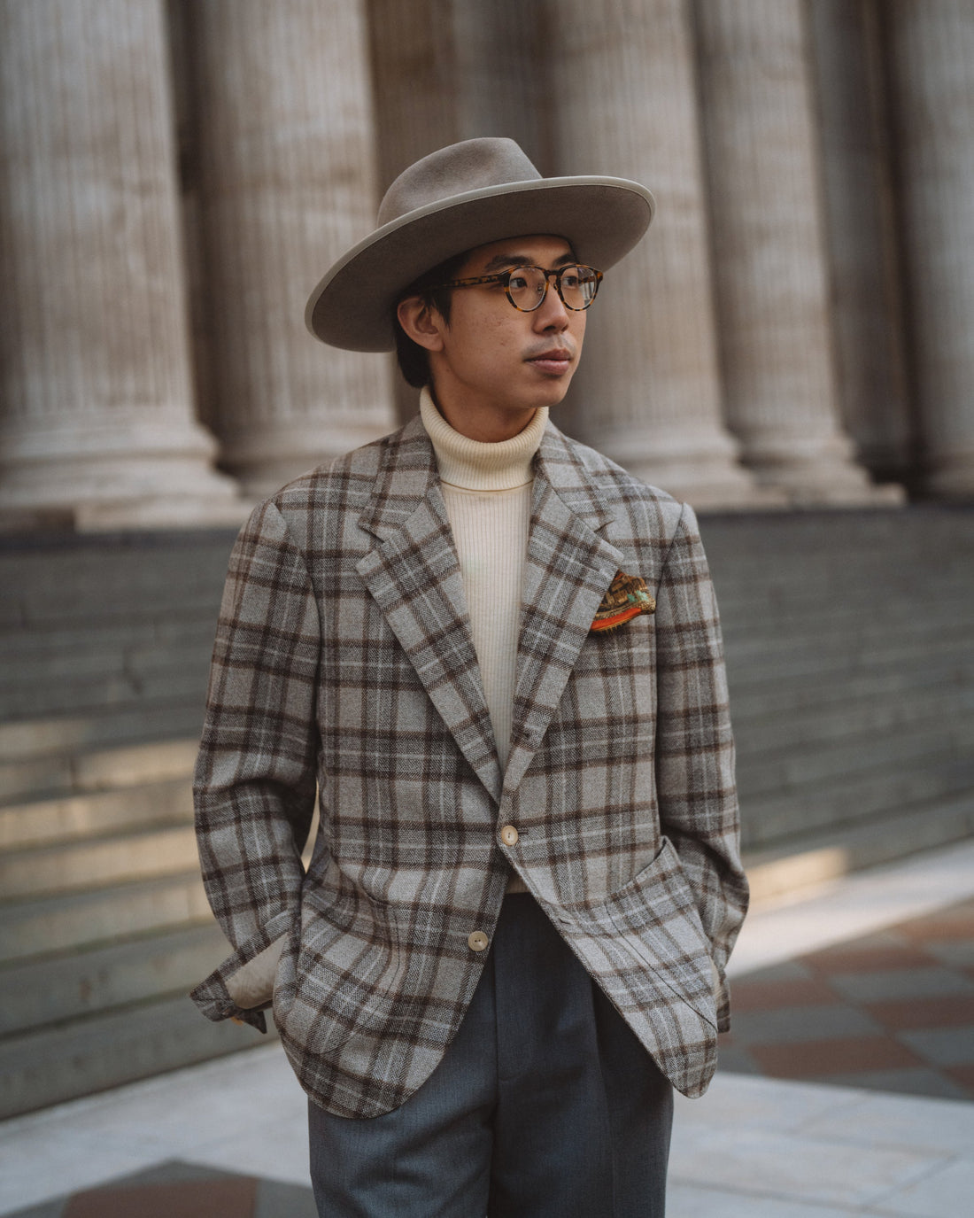 Beginning of Ivory London Tailoring